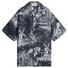 Róhe Printed Silk Vacation Shirt