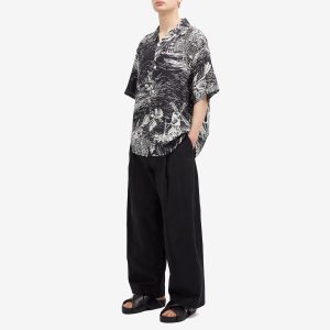 Róhe Printed Silk Vacation Shirt