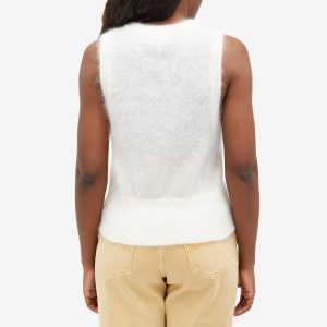 Ganni Light Mohair Tie String Vest