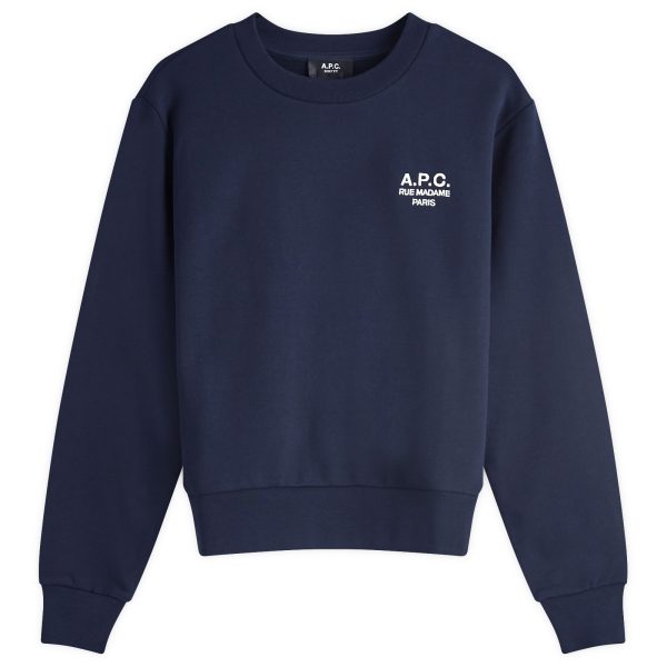 A.P.C. Boxy Fit Rue Madame Sweatshirt