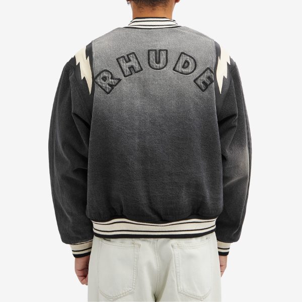 Rhude Lighting Bomber Jacket