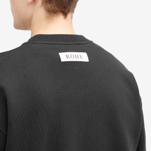 Róhe Oversized Logo Crew Sweatshirt