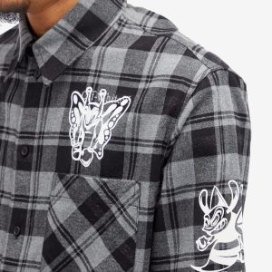 Off-White Check Flannel Shirt