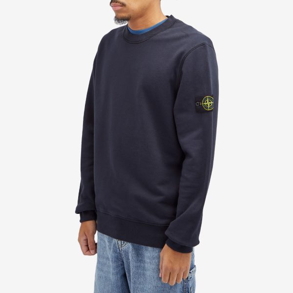 Stone Island Garment Dyed Crew Sweatshirt