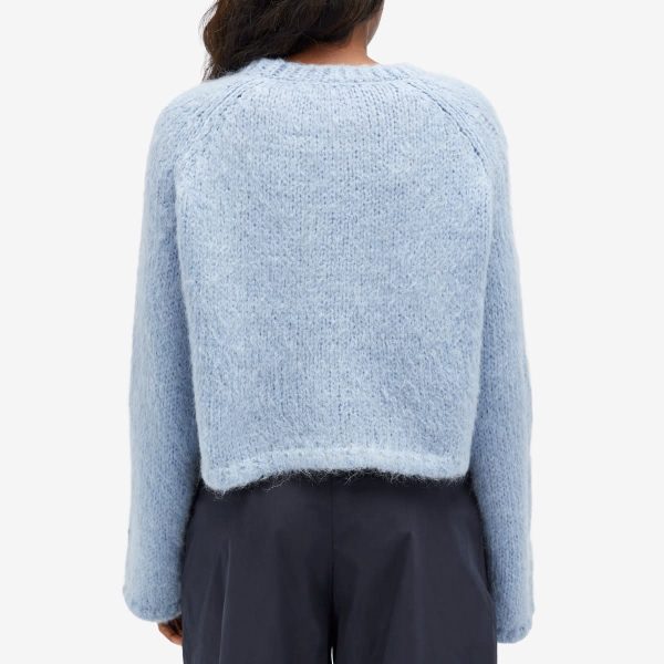 JW Anderson Cropped Cable Knit Jumper