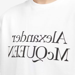 Alexander McQueen Reflected Foil Logo T-Shirt