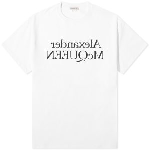 Alexander McQueen Reflected Foil Logo T-Shirt