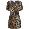 GANNI Leopard Print Mini Dress