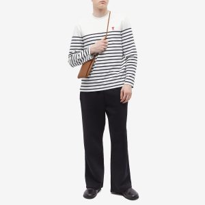 AMI Long Sleeve Breton Stripe ADC T-Shirt