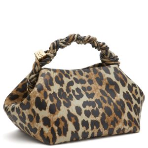 Ganni Bou Leopard Bag