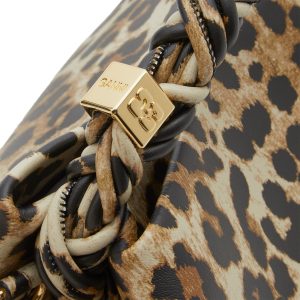 Ganni Bou Leopard Bag