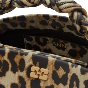 Ganni Bou Leopard Bag