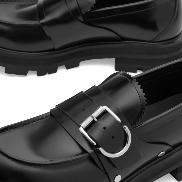 Alexander McQueen Buckle Loafer