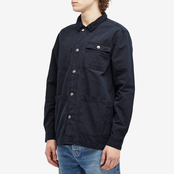 Barbour Grindle Relaxed Canvas Overshirt