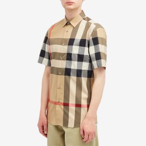 Burberry Summerton Short Sleeve Check Shirt