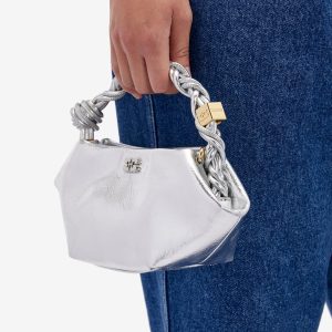 Ganni Bou Bag Mini Metallic