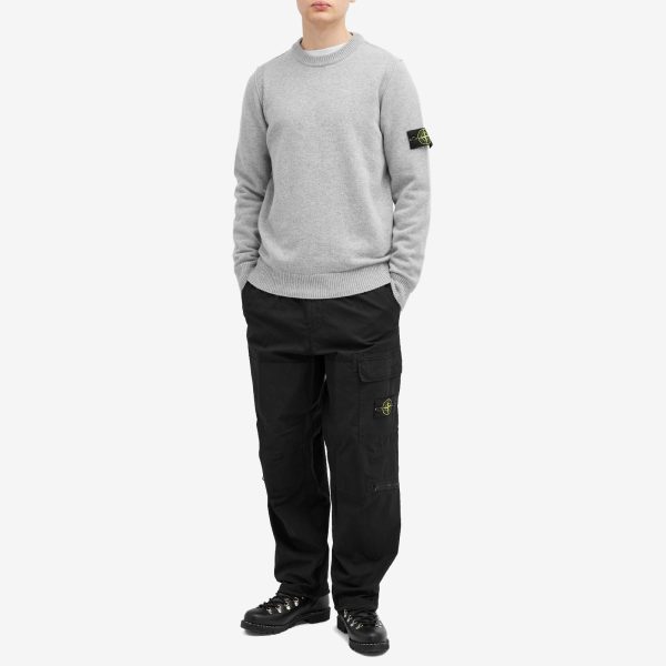 Stone Island Reverse Seam Lambswool Crew Neck Jumper