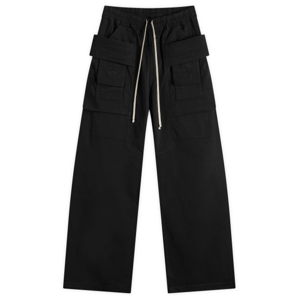 Rick Owens DRKSHDW Cotton Twill Drawstring Cargo Pants