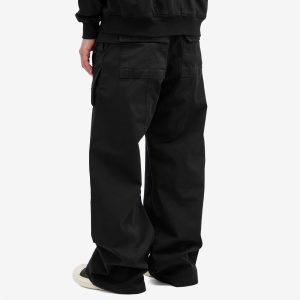 Rick Owens DRKSHDW Cotton Twill Drawstring Cargo Pants