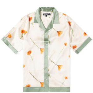 Nahmias Poppy Short Sleeve Silk Shirt