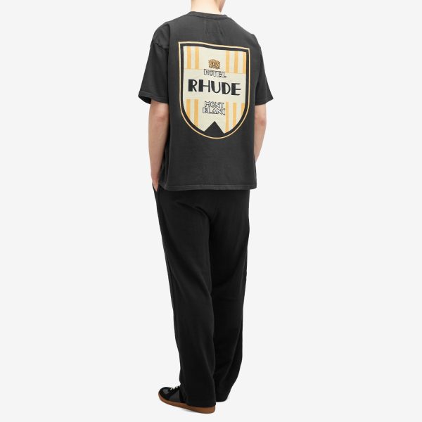 Rhude Mont Blank Hotel T-Shirt