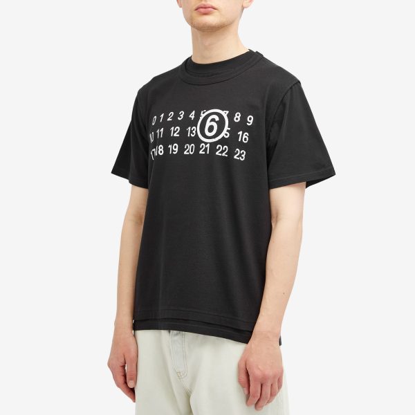 MM6 Maison Margiela Number Logo T-Shirt