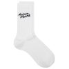 Maison Kitsune Handwriting Logo Socks