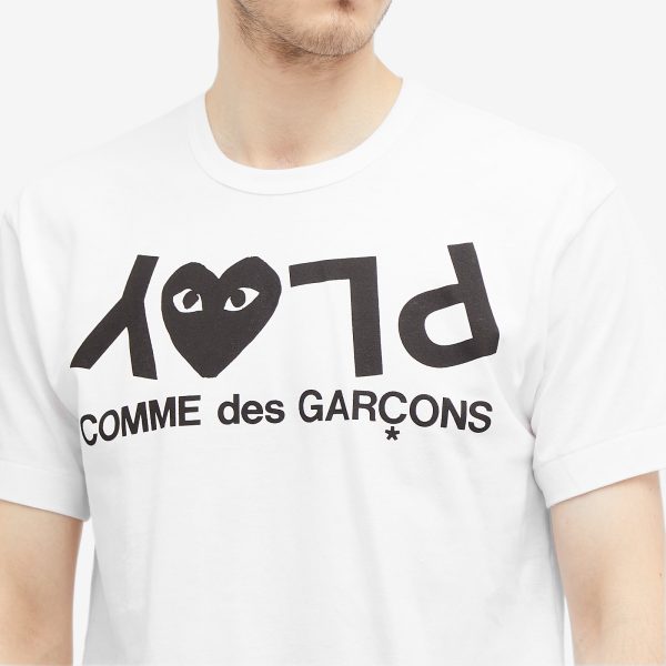 Comme des Garçons Play Logo Print T-Shirt