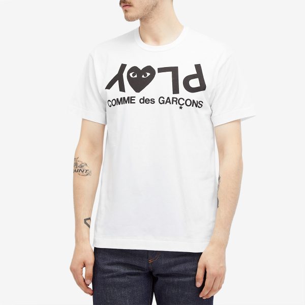 Comme des Garçons Play Logo Print T-Shirt