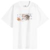 MM6 Maison Margiela Kitten Number Logo T-Shirt