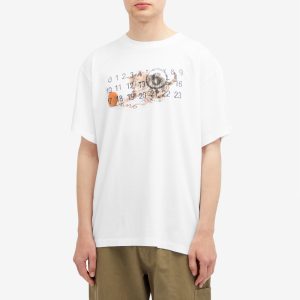 MM6 Maison Margiela Kitten Number Logo T-Shirt