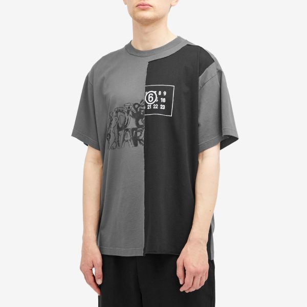 MM6 Maison Margiela Split Number Logo T-Shirt