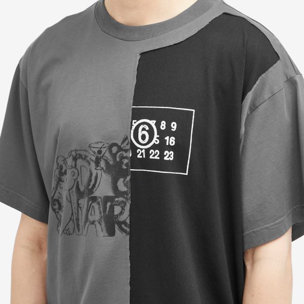 MM6 Maison Margiela Split Number Logo T-Shirt