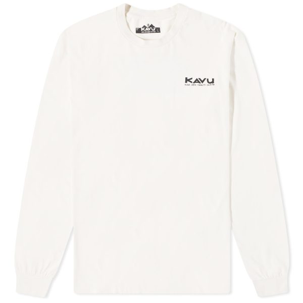 Kavu Long Sleeve Klear Above Etch Art T-Shirt