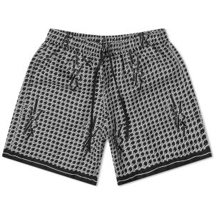 AMIRI Houndstooth Silk Shorts