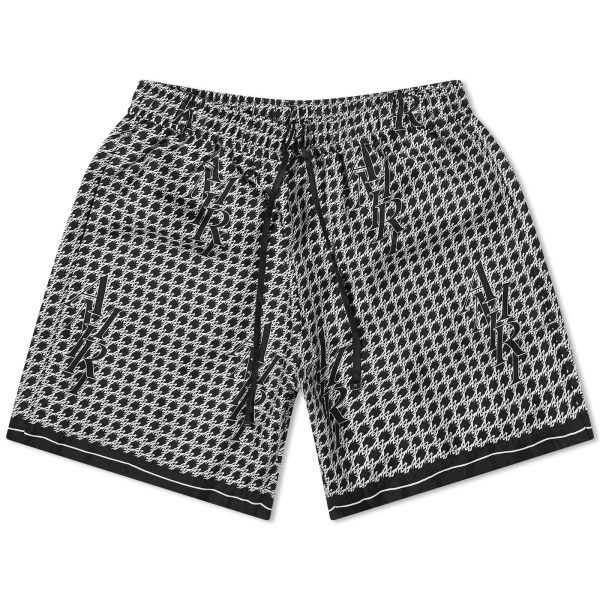 AMIRI Houndstooth Silk Shorts