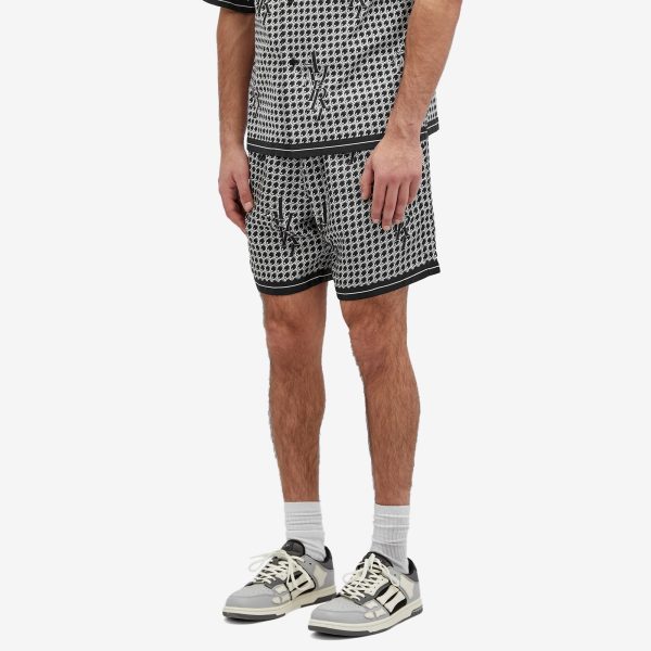 AMIRI Houndstooth Silk Shorts