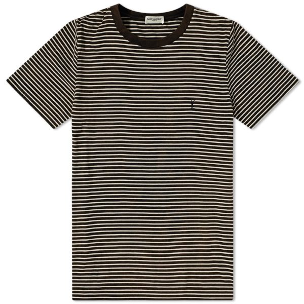 Saint Laurent Bleach Stripe T-Shirt