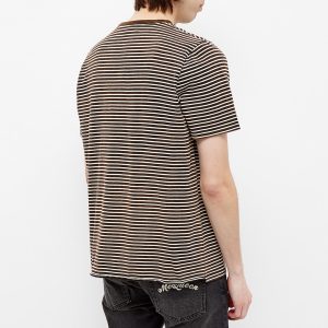 Saint Laurent Bleach Stripe T-Shirt