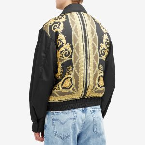 Versace Technical Twill Bomber Jacket