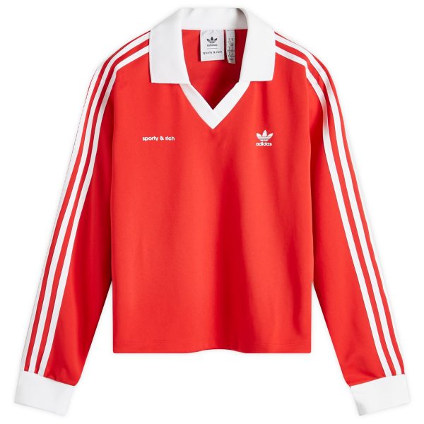 Adidas x Sporty & Rich Long Sleeve Soccer Jersey