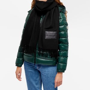 Moncler Tonal Logo Scarf