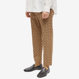 Gucci Horse Bit Monogram Drawstring Pant