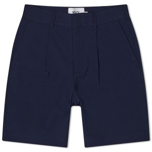 Wax London Linton Pleat Seersucker Shorts