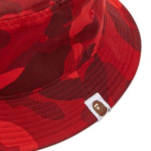 A Bathing Ape Color Camo Bucket Hat