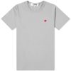 Comme des Garçons Play Small Red Heart T-Shirt