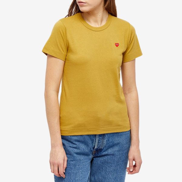 Comme des Garçons Play Small Red Heart T-Shirt