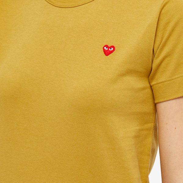 Comme des Garçons Play Small Red Heart T-Shirt