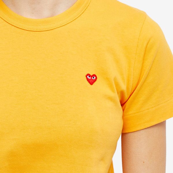 Comme des Garçons Play Small Red Heart T-Shirt