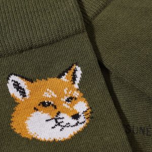 Maison Kitsuné Fox Head Sock